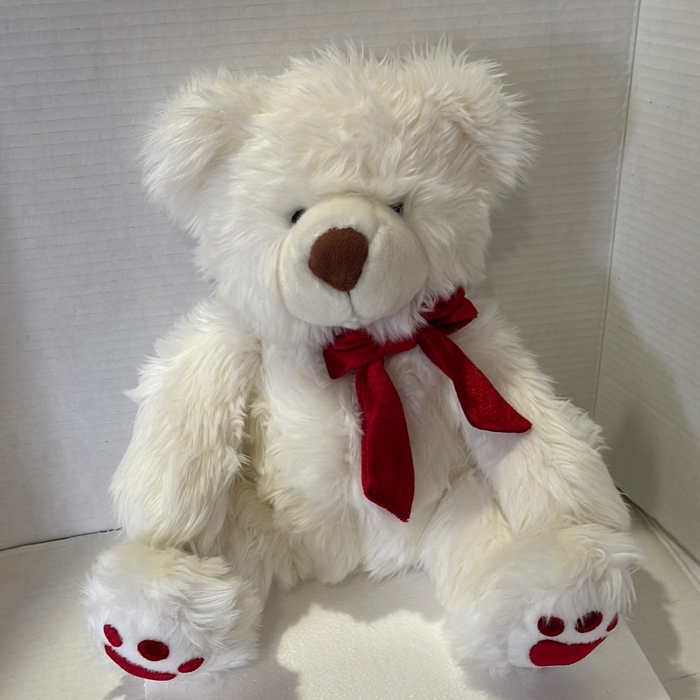 Russ White and Red Stuffed Bear